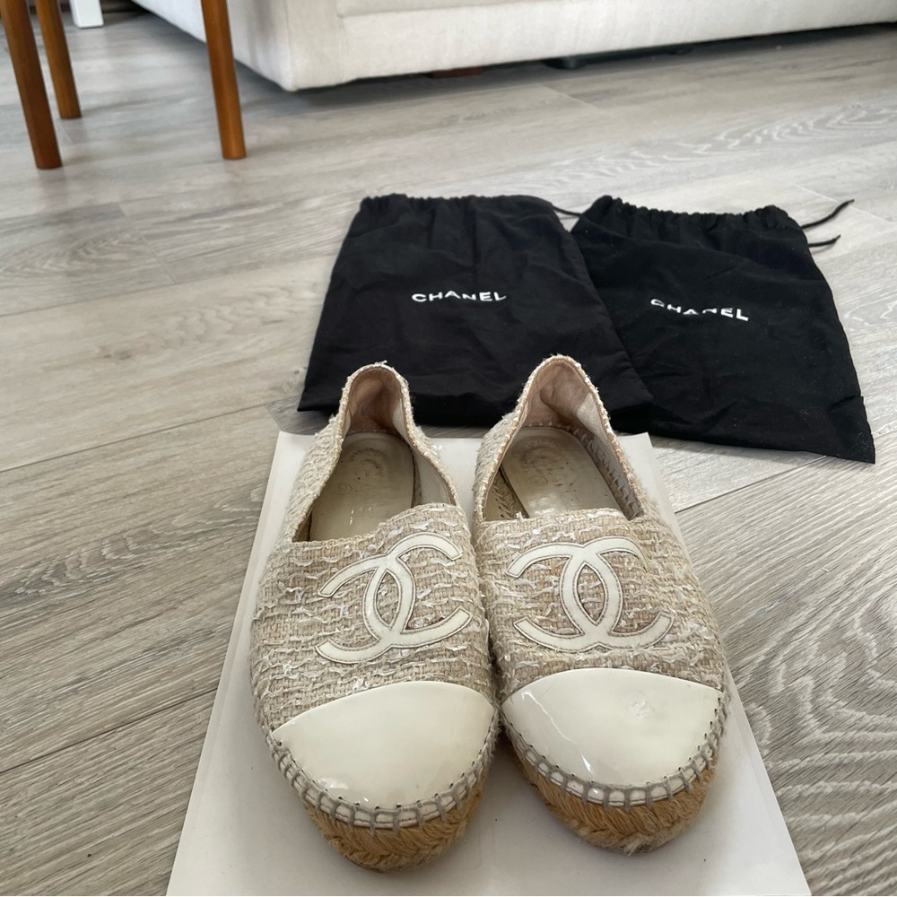 Chanel Espadrilles Sz 36 - Picture 6 of 12